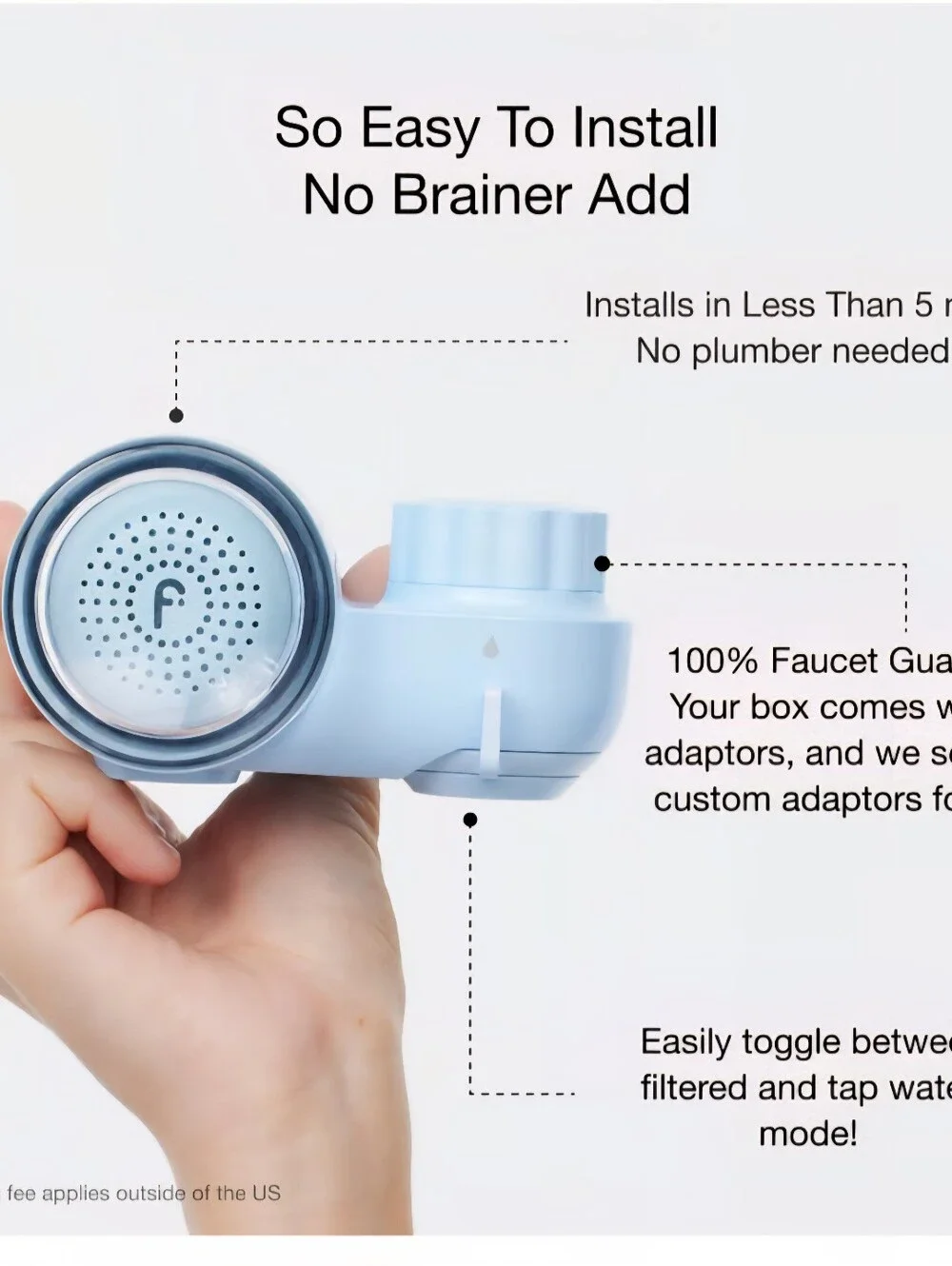 Filterbaby Faucet Filter For Skincare, New in Box